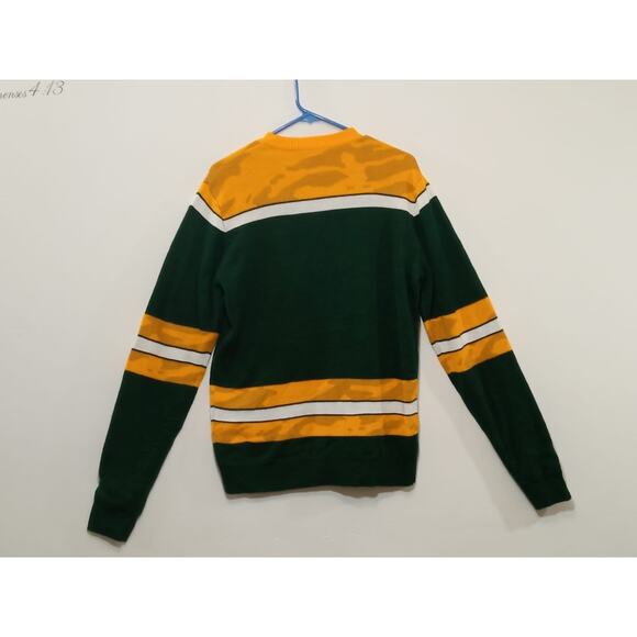 NFL Team Apparel Men's Sweater Green Bay Packets Yellow/Green Sz Small NWT! - Picture 11 of 12